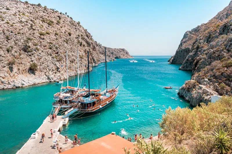 3 island cruise Kos island